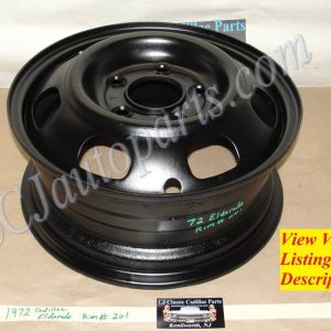 OEM 1967 1968 1969 1970 1971 1972 1973 1974 1975 1976 1977 1978 Cadillac Eldorado 15x6 KELSEY HAYES STEEL WHEEL RIM #201