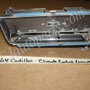 OEM 1963 1964 Cadillac Deville Eldorado Fleetwood Non-A/C HEATER CLIMATE COMFORT TEMPERATURE CONTROL ASSEMBLY 7282199/7282245