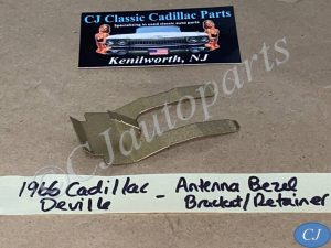 OEM 1965 1966 Cadillac Deville Fleetwood Eldorado Calais ANTENNA BEZEL ESCUTCHEON MOUNTING CLIP BRACKET RETAINER #1483494
