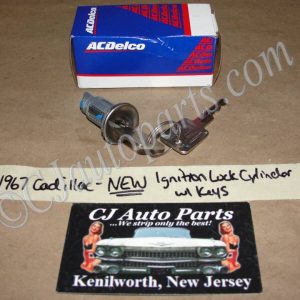 NEW 1966 1967 1969 CADILLAC DEVILLE CALAIS FLEETWOOD ELDORADO IGNITION LOCK CYLINDER WITH KEYS