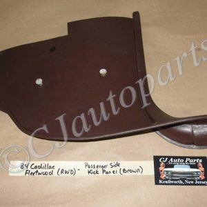 OEM 1977 1978 1979 1980 1981 982 1983 1984 1985 1986 1987 1988 1989 1990 1991 1992 Cadillac Fleetwood Deville RWD RIGHT PASSENGER SIDE KICK PANEL TRIM #20004787