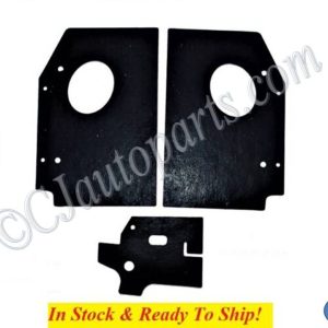 NEW 1968 CADILLAC ELDORADO RAD RADIATOR SUPPORT SPLASH GUARD SEAL 3 PIECE KIT