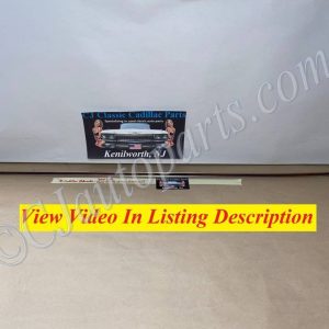 OEM 1972 1973 1974 1975 1976 Cadillac Eldorado 2DR LEFT DRIVER SIDE FRONT DOOR PANEL CENTER MOLDING TRIM