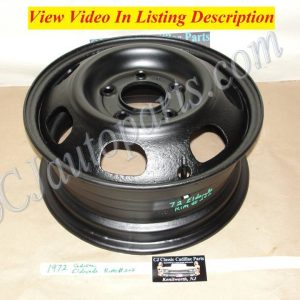 OEM 1967 1968 1969 1970 1971 1972 1973 1974 1975 1976 1977 1978 Cadillac Eldorado FWD 15x6 STEEL WHEEL RIM #202