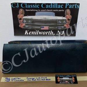 OEM 1966 1967 Cadillac Fleetwood LIMO LIMOUSINE RIGHT PASSENGER SIDE FRONT DOOR PANEL ARM REST BASE PAD TRIM  - - DARK  BLUE