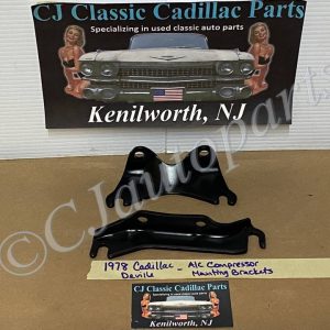 OEM 1977 1978 1979 Cadillac Deville Fleetwood Eldorado 425 Engine A/C COMPRESSOR MOUNTING BRACKETS