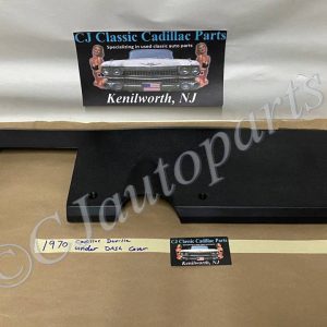 OEM 1969 1970 Cadillac Deville Calais Fleetwood UNDER DASH DASHBOARD COVER - BLACK #1492849