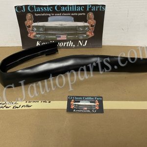 OEM 1964 Cadillac Deville Eldorado Fleetwood LEFT DRIVER SIDE RUBBER QUARTER PANEL TO REAR BUMPER END FILLERS #1481656