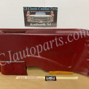OEM 1971 1972 1973 1974 1975 1976 Cadillac Coupe Deville Calais 2 Dr RIGHT PASSENGER SIDE REAR LOWER DOOR PANEL ARM REST ~ RED