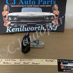 OEM 1965 1966 1967 1968 Cadillac Deville Fleetwood Calais 1965 1966 Eldorado CLIMATE CONTROL AIR RETURN DUCT TEMPERATURE SENSOR SWITCH #7289845/JSE-141
