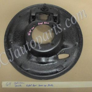 OEM 1961 1962 1963 1964 1965 Cadillac Deville Fleetwood Eldorado RIGHT REAR BRAKE BACKING PLATE #5460207/#5470777