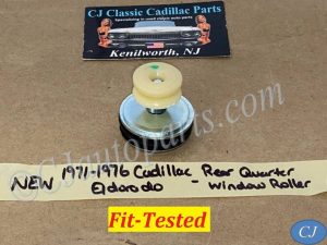 NEW 1971 1972 1973 1974 1975 1976 Cadillac Eldorado REAR QUARTER WINDOW ROLLER SUPPORT GUIDE
