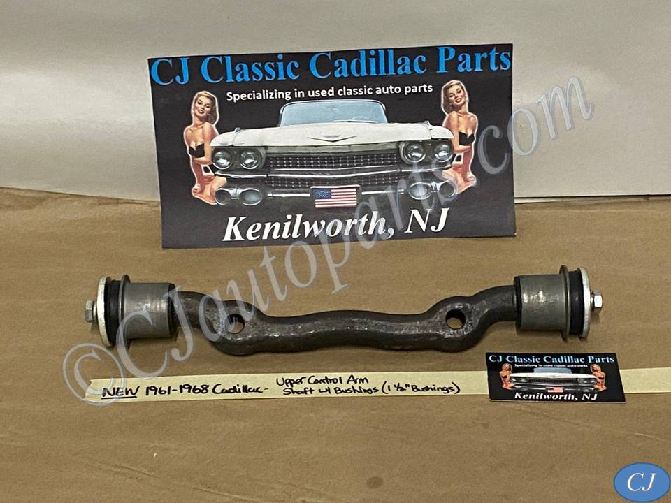 NEW 1961 1962 1963 1964 1965 1966 1967 1968 CADILLAC DEVILLE CALAIS FLEETWOOD 1961 1962 1963 1964 1965 1966 ELDORADO SUSPENSION UPPER CONTROL ARM SHAFT W/BUSHINGS (RARE PARTS) #15358