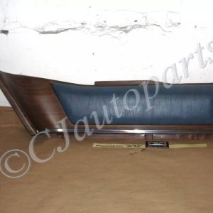 OEM 1974 1975 1976 Cadillac Coupe Deville Calais 2 Door LEFT DRIVER SIDE REAR UPPER QUARTER DOOR PANEL TRIM