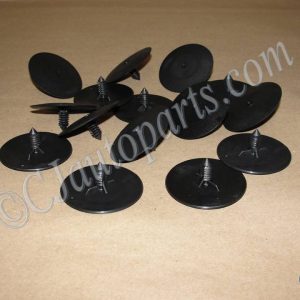 NEW HOOD INSULATION PAD RETAINING CLIPS PUSH PINS - SET OF 15
