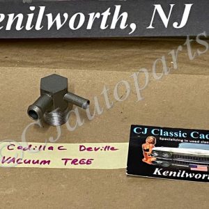 OEM 1967 Cadillac Deville Fleetwood Eldorado Calais 429 Engine INTAKE MANIFOLD VACUUM PORT TEE TREE FITTING CONNECTOR (DOUBLE OUTLET) #1483176