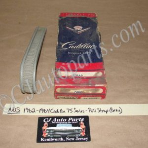 NOS 1962 1963 1964 CADILLAC 75 SERIES PULL STRAP ASSIST GRAB HANDLE #4849155 - GRAY