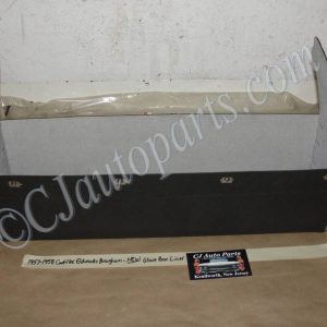 NEW 1957-1958 CADILLAC ELDORADO BROUGHAM DASH FELT GLOVE BOX GLOVEBOX LINER