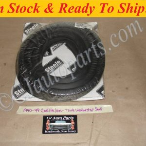 STEELE RUBBER 1940 1941 1942 1943 1944 1945 1946 1947 1948 1949 CADILLAC GM TRUNK WEATHERSTRIP SEAL (15 FEET) #70-0988-84