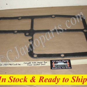 NEW 1959-1960 CADILLAC DEVILLE ELDORADO FLEETWOOD HVAC HEATER BOX FOAM GASKET SEAL