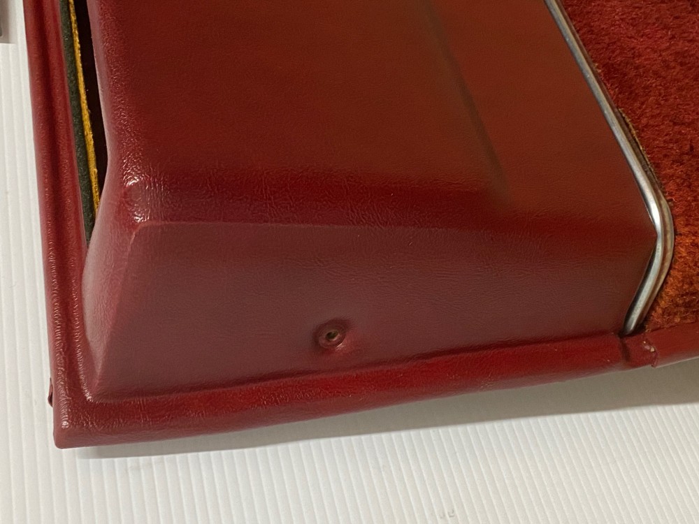 OEM 1971 1972 1973 1974 1975 1976 Cadillac Coupe Deville Calais 2 Dr RIGHT PASSENGER SIDE REAR LOWER DOOR PANEL ARM REST ~ RED - Image 13