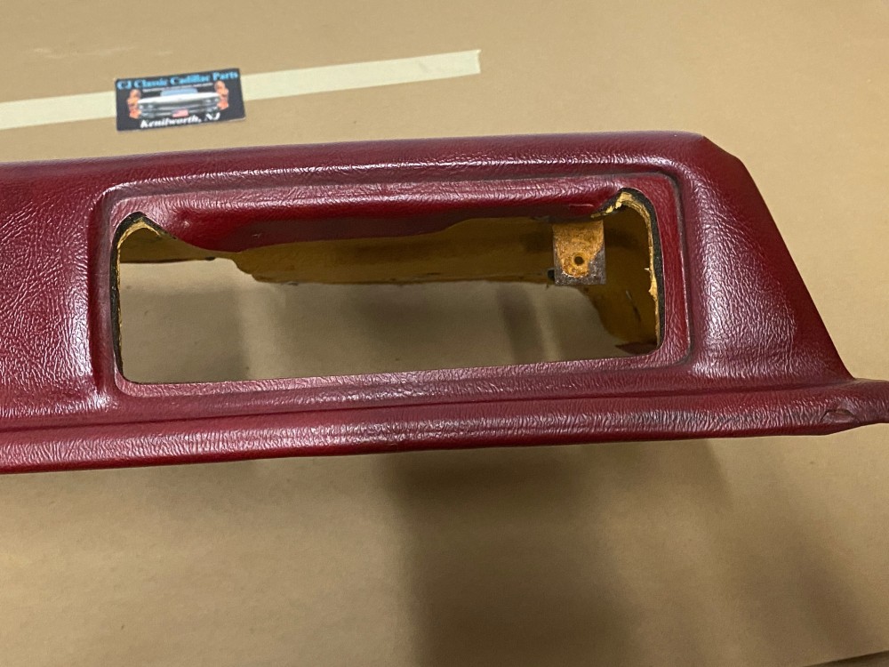 OEM 1971 1972 1973 1974 1975 1976 Cadillac Coupe Deville Calais 2 Dr RIGHT PASSENGER SIDE REAR LOWER DOOR PANEL ARM REST ~ RED - Image 15