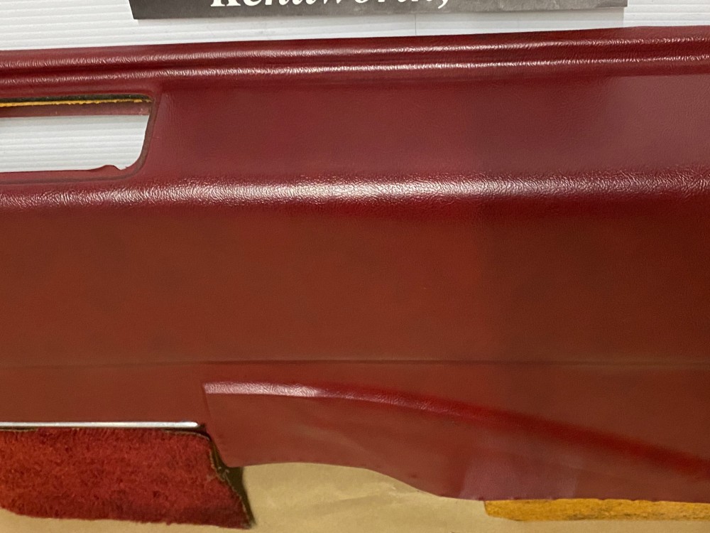 OEM 1971 1972 1973 1974 1975 1976 Cadillac Coupe Deville Calais 2 Dr RIGHT PASSENGER SIDE REAR LOWER DOOR PANEL ARM REST ~ RED - Image 4