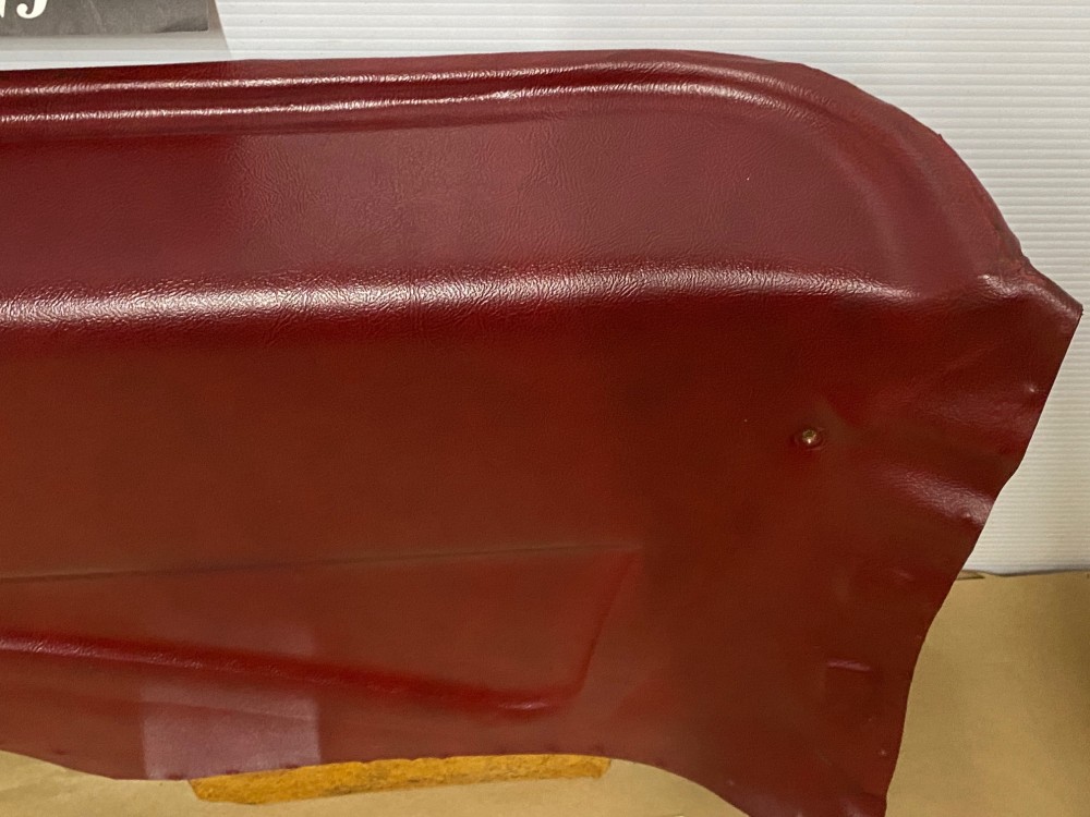 OEM 1971 1972 1973 1974 1975 1976 Cadillac Coupe Deville Calais 2 Dr RIGHT PASSENGER SIDE REAR LOWER DOOR PANEL ARM REST ~ RED - Image 5