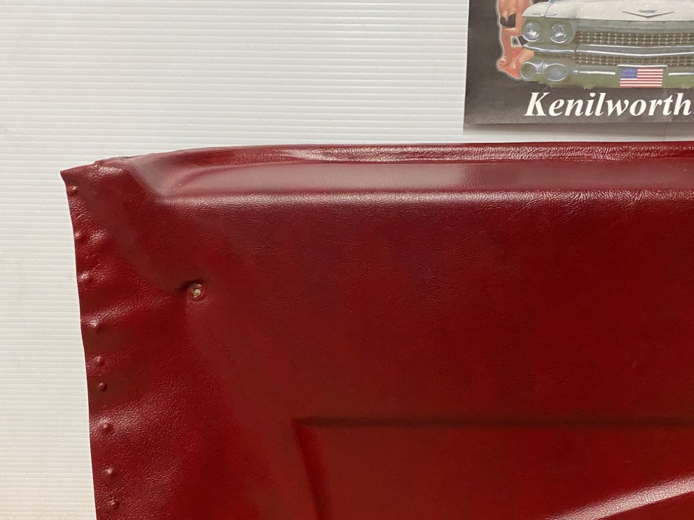 OEM 1971 1972 1973 1974 1975 1976 Cadillac Coupe Deville Calais 2 Dr LEFT DRIVER SIDE REAR LOWER DOOR PANEL ARM REST ~ RED - Image 6
