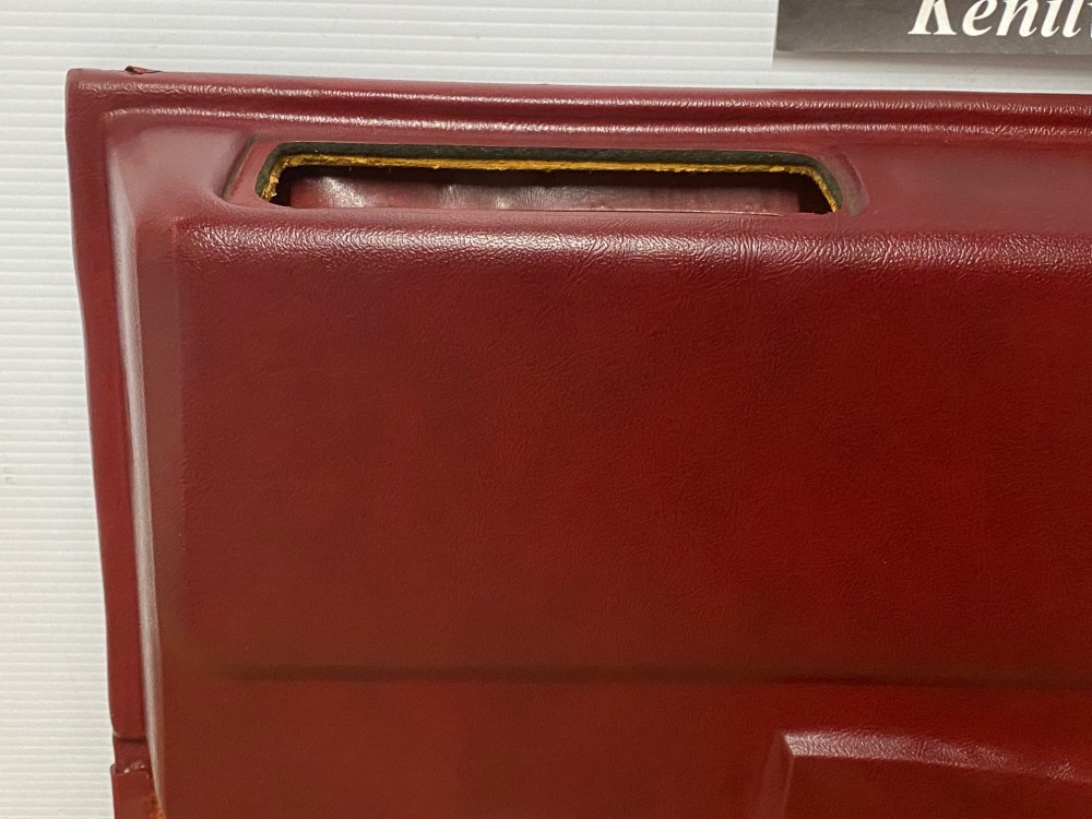 OEM 1971 1972 1973 1974 1975 1976 Cadillac Coupe Deville Calais 2 Dr RIGHT PASSENGER SIDE REAR LOWER DOOR PANEL ARM REST ~ RED - Image 9