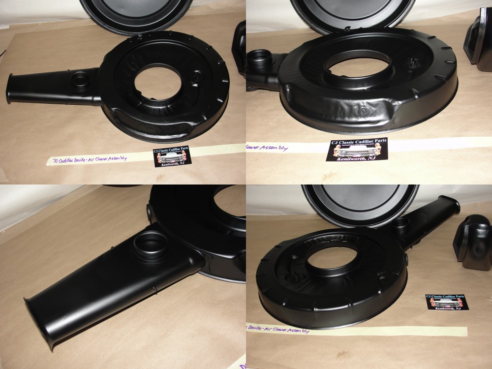 RESTORED 1970 Cadillac Deville Fleetwood Calais 472/500 ENGINE 4 BBL AIR CLEANER ASSEMBLY #6484517 - Image 23