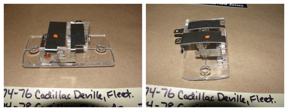NEW 1974 1975 1976 CADILLAC DEVILLE FLEETWOOD 1974 1975 1976 1977 1978 ELDORADO DASH COURTESY MAP LIGHT - Image 12