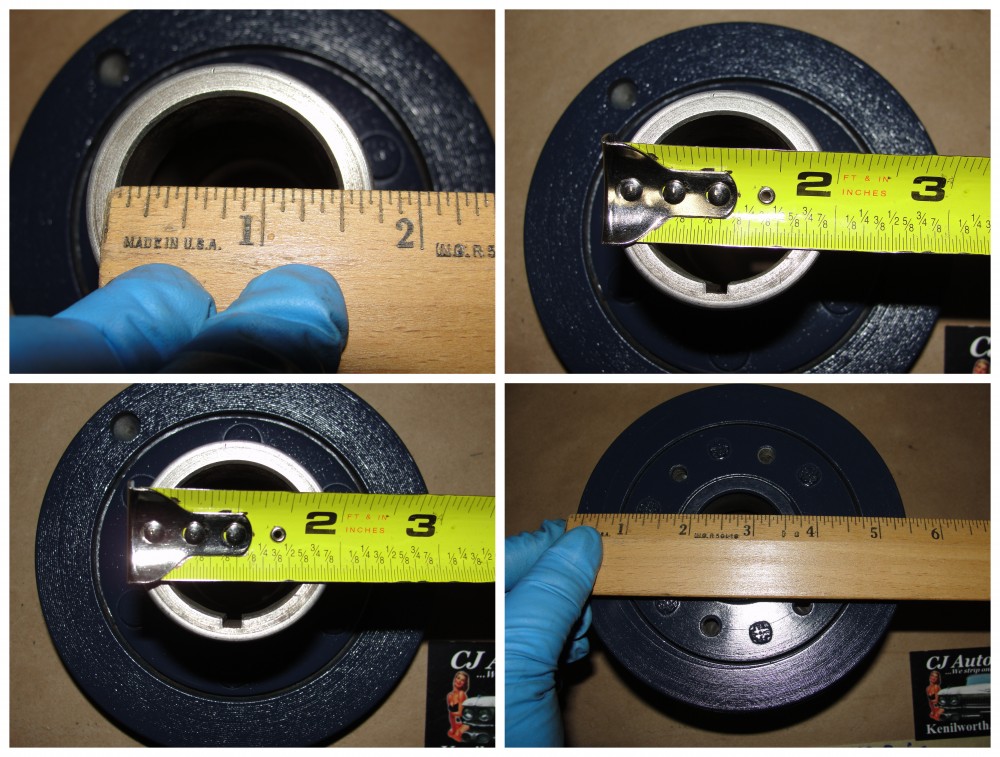 OEM 1966 1967 66 67 Cadillac Deville Fleetwood Eldorado Calais 429 ENGINE CRANKSHAFT HARMONIC BALANCER DAMPER - Image 12