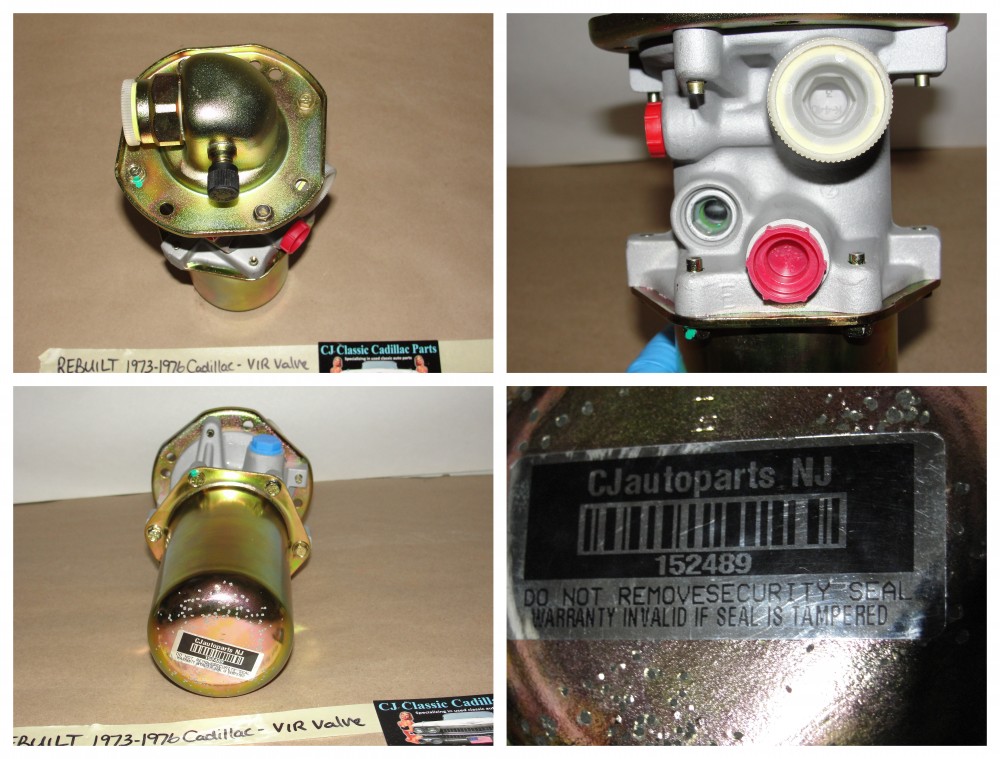 REBUILT 1973 1974 1975 1976 CADILLAC DEVILLE FLEETWOOD ELDORADO CALAIS A/C VIR VALVE IN RECEIVER (aka POA VALVE) - Image 4