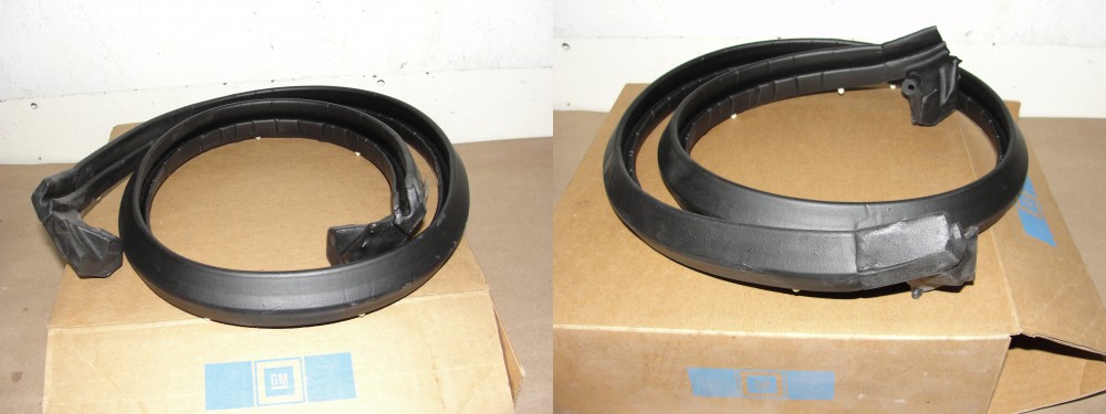 NOS 1971 1972 1973 1974 1975 1976 CADILLAC ELDORADO E-BODY CONVERTIBLE TOP HEADER WEATHERSTRIP - Image 12