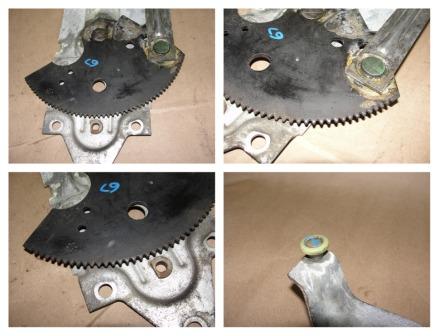 OEM 1967 Cadillac Deville Convertible RIGHT PASSENGER SIDE REAR QUARTER WINDOW REGULATOR - Image 11