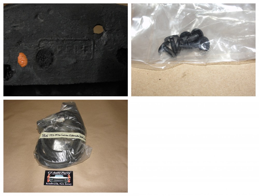 NEW 1971 1972 1973 1974 1975 1976 CADILLAC ELDORADO CONVERTIBLE WINDSHIELD A PILLAR HINGE PILLAR SEAL WEATHERSTRIP RIGHT & LEFT - Image 12