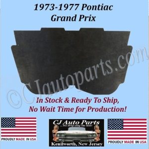 REM 1973 1974 1975 1976 1977 PONTIAC GRAND PRIX HOOD INSULATION IN STOCK - 1/2" THICK - GPX-HIN-050