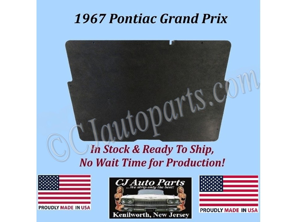 REM 1967 PONTIAC GRAND PRIX HOOD INSULATION IN STOCK - 1" THICK - GPX-HIN-030