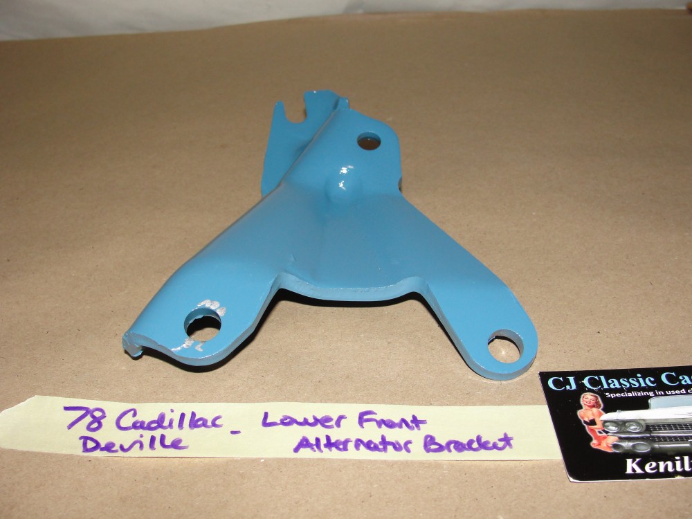 OEM 1977 1978 1979 Cadillac Deville Fleetwood 1977 Eldorado 425 ENGINE FRONT LOWER ALTERNATOR MOUNTING BRACKET NO AIR - Image 9