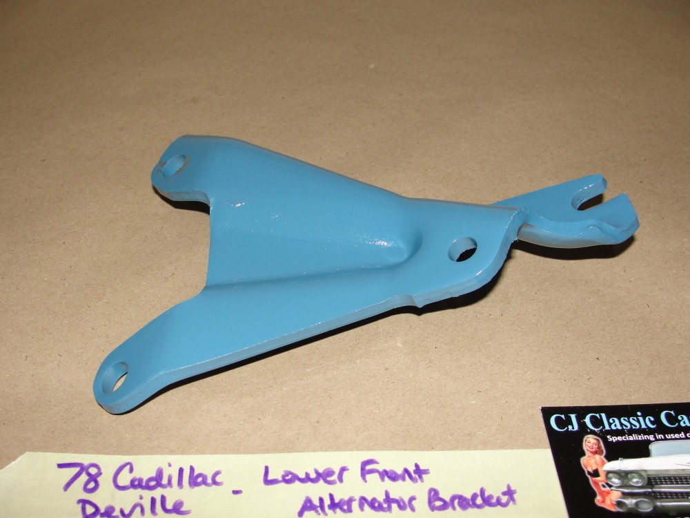 OEM 1977 1978 1979 Cadillac Deville Fleetwood 1977 Eldorado 425 ENGINE FRONT LOWER ALTERNATOR MOUNTING BRACKET NO AIR - Image 10