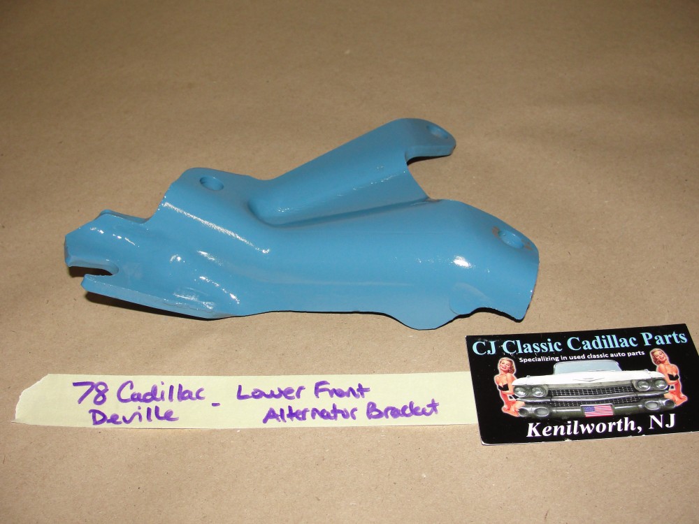 OEM 1977 1978 1979 Cadillac Deville Fleetwood 1977 Eldorado 425 ENGINE FRONT LOWER ALTERNATOR MOUNTING BRACKET NO AIR - Image 12