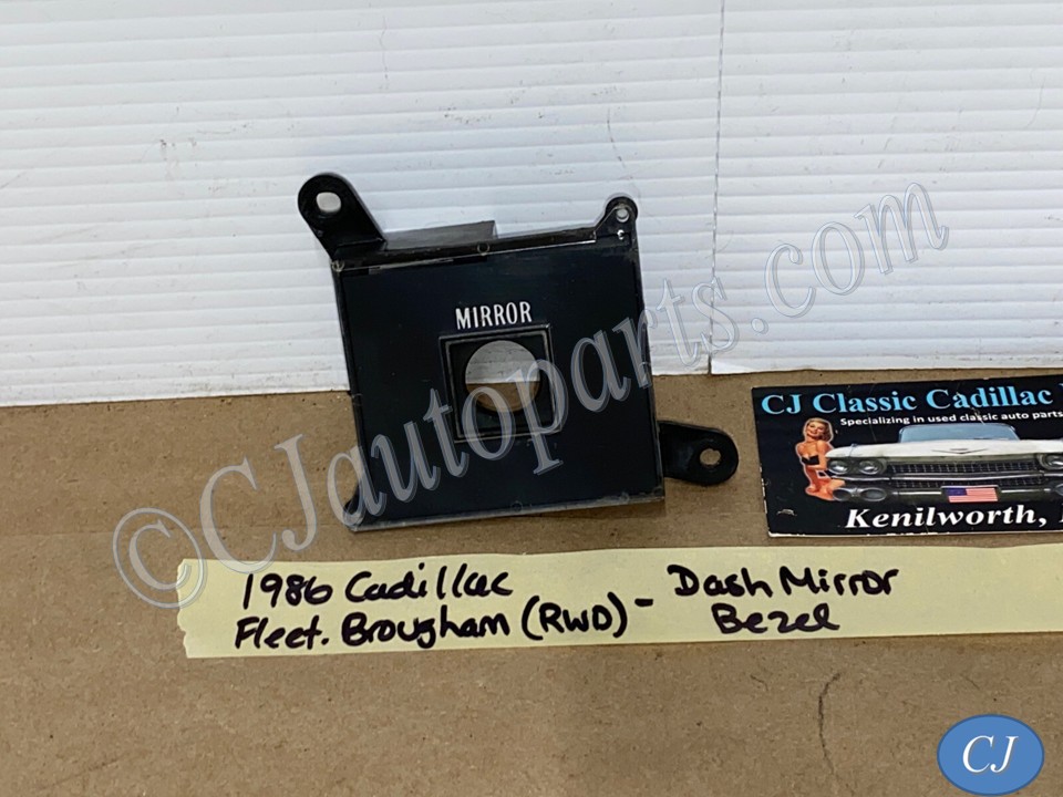 OEM 1979 1980 1981 1982 1983 1984 1985 1986 1987 1988 1989 Cadillac Fleetwood Brougham 1977 1978 1979 1980 1981 1982 1983 1984 Deville 77-79 Commercial Chassis RWD DASH MIRROR BEZEL TRIM #1610309