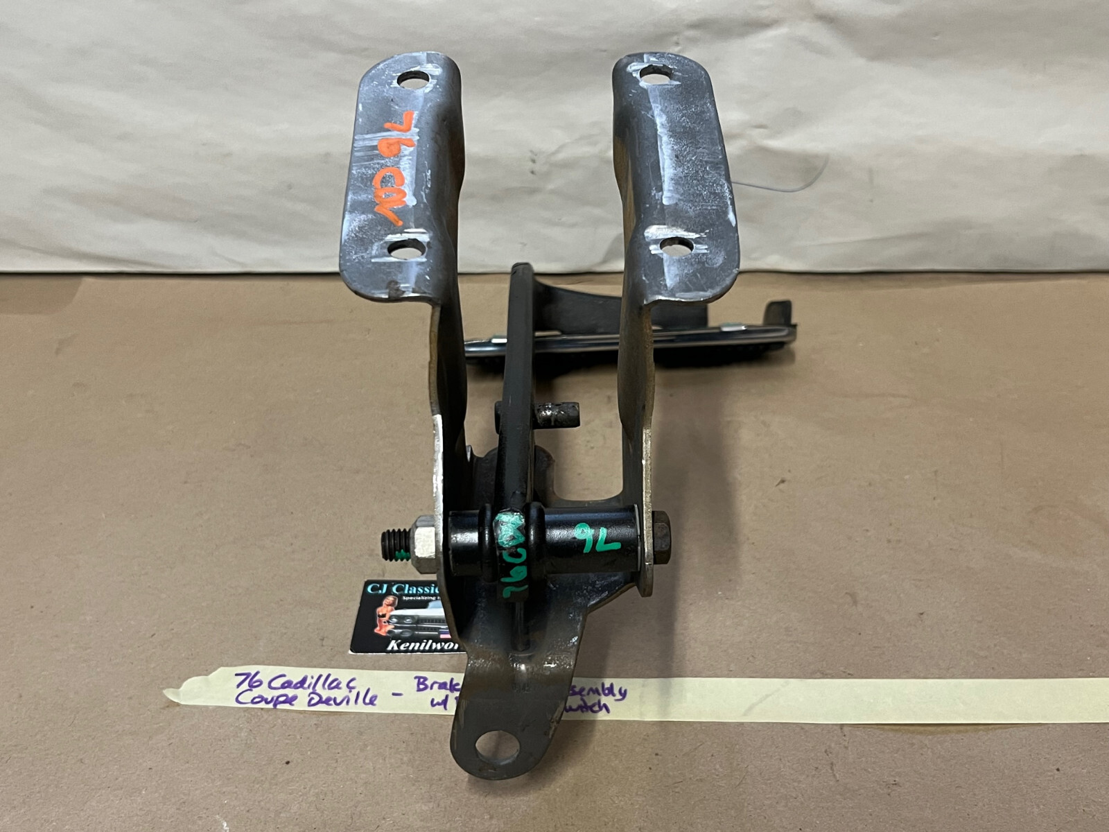 OEM 1971 1972 1973 1974 1975 1976 Cadillac Deville Fleetwood Calais Commercial Chassis 1971 1972 1973 1974 1975 1976 1977 1978 Eldorado BRAKE PEDAL ASSEMBLY W/ BRAKE STOP LIGHT SWITCH WITH CRUISE #3515201 - Image 15
