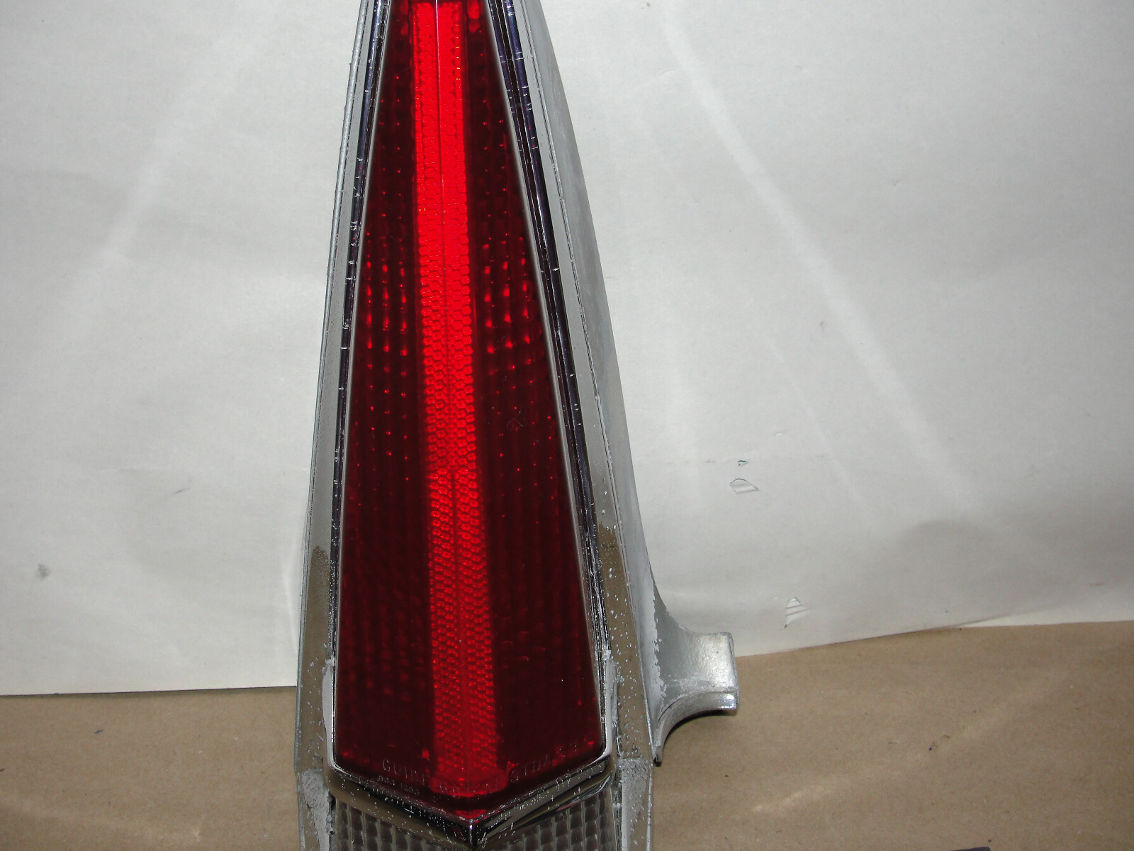 OEM 1969 Cadillac Deville Calais Fleetwood Commercial Chassis LEFT REAR TAIL LIGHT REVERSE LIGHT QUARTER PANEL EXTENSION #5961249/#5961265/#5961251/#5961807 - Image 3