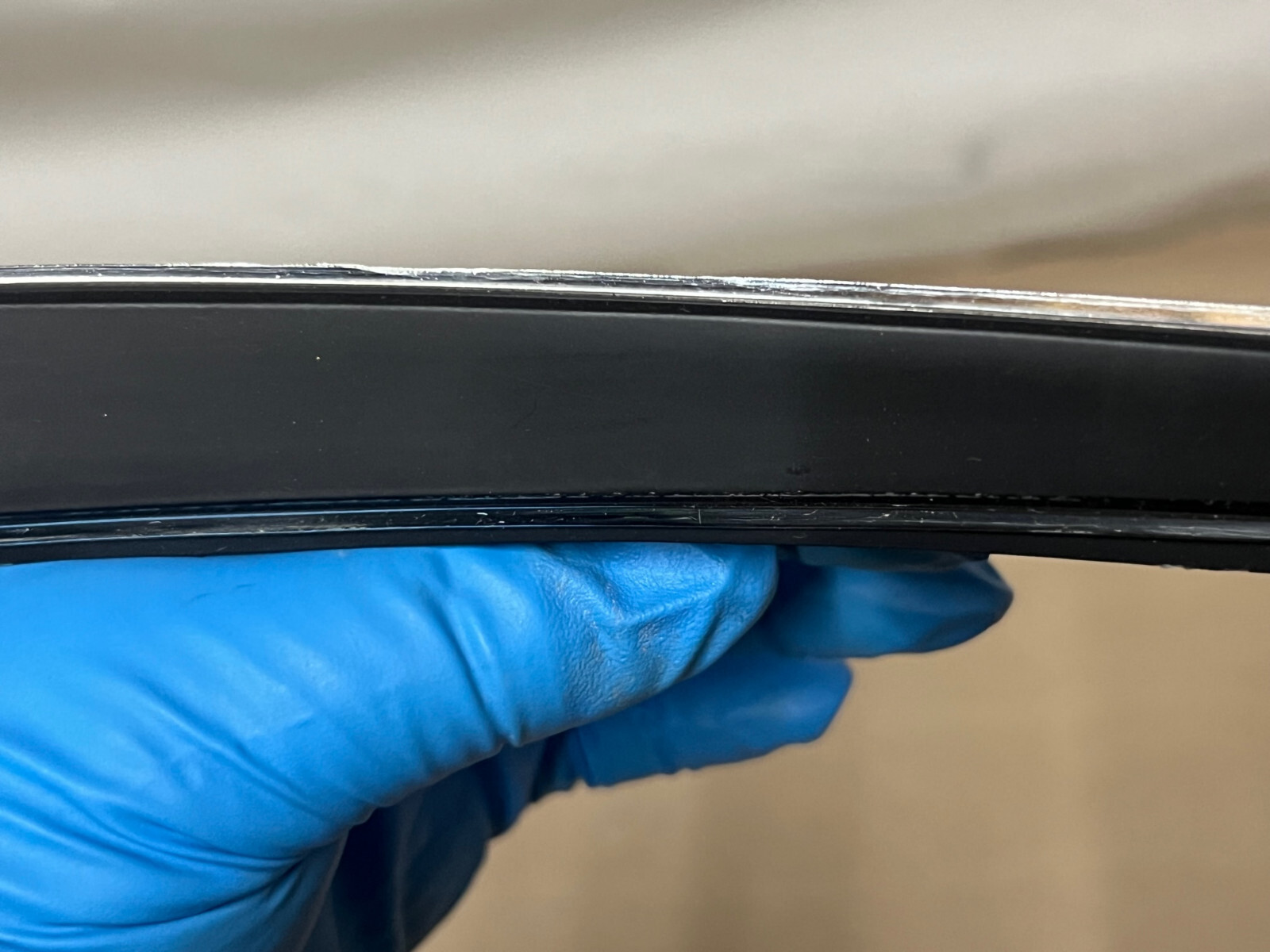 OEM 1974 1975 1976 Cadillac Calais Deville Commercial Chassis 1974 1975 1976 1977 1978 RIGHT PASSENGER SIDE DASH TRIM END CENTER #1603021 - Image 5