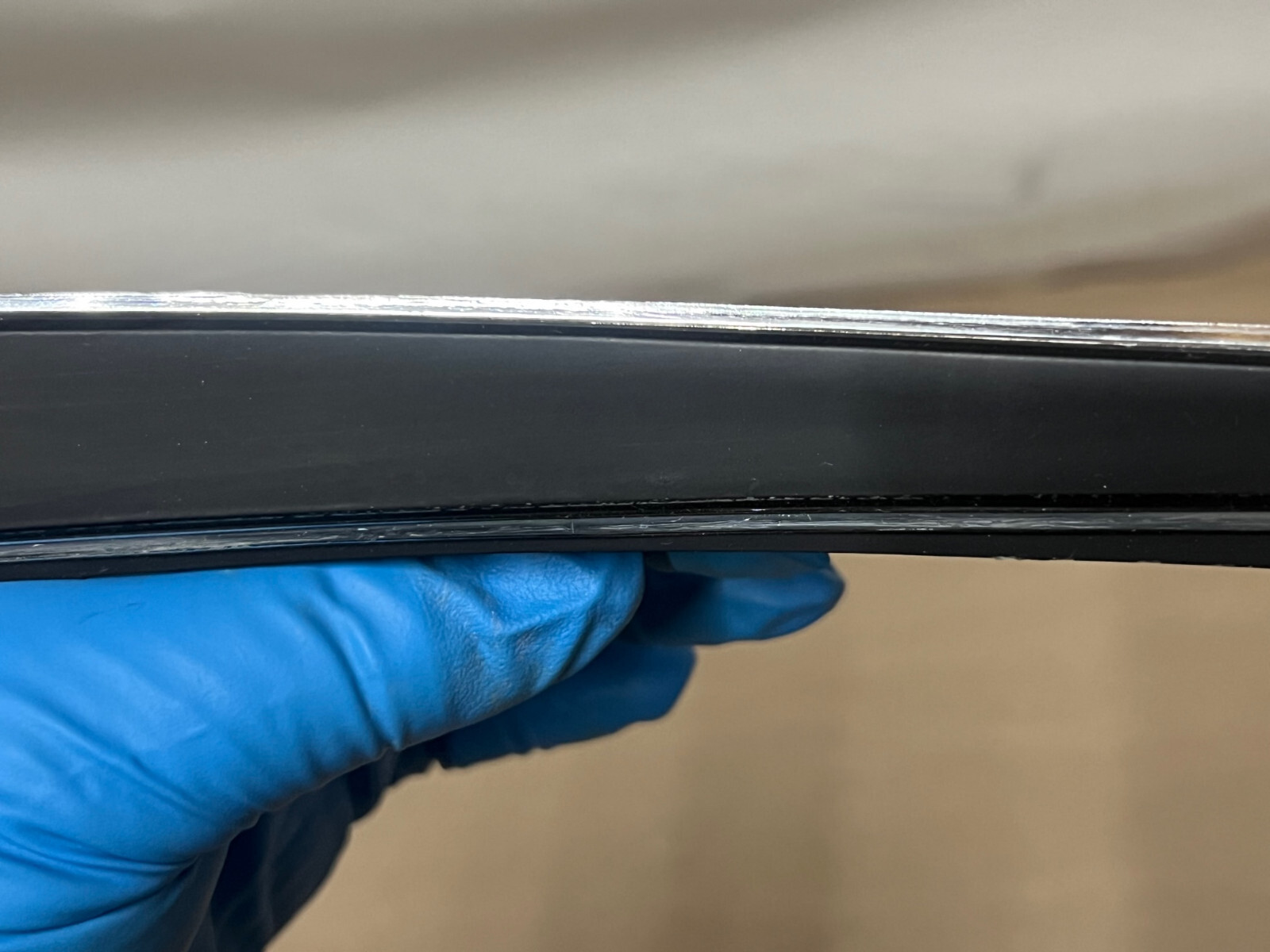 OEM 1974 1975 1976 Cadillac Calais Deville Commercial Chassis 1974 1975 1976 1977 1978 RIGHT PASSENGER SIDE DASH TRIM END CENTER #1603021 - Image 6