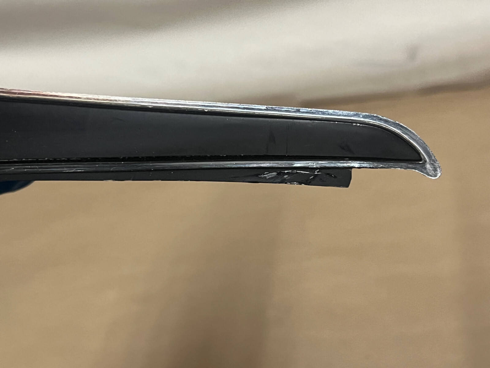 OEM 1974 1975 1976 Cadillac Calais Deville Commercial Chassis 1974 1975 1976 1977 1978 RIGHT PASSENGER SIDE DASH TRIM END CENTER #1603021 - Image 7