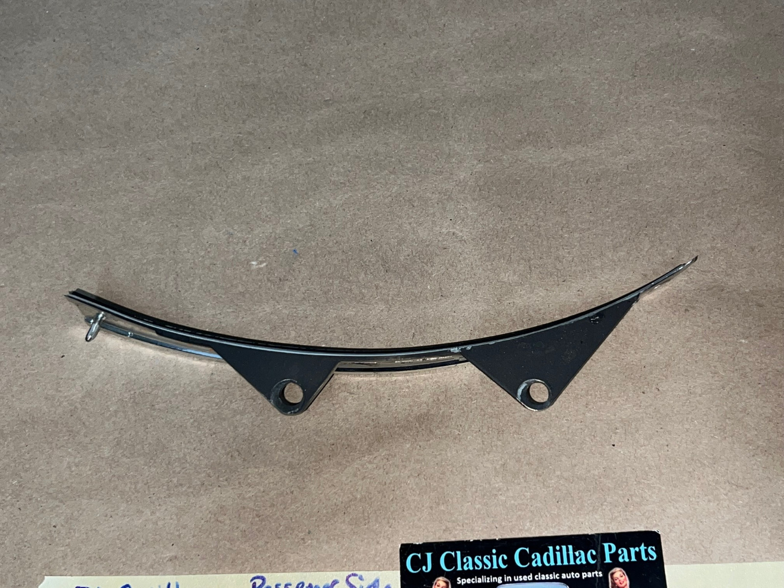 OEM 1974 1975 1976 Cadillac Calais Deville Commercial Chassis 1974 1975 1976 1977 1978 RIGHT PASSENGER SIDE DASH TRIM END CENTER #1603021 - Image 8