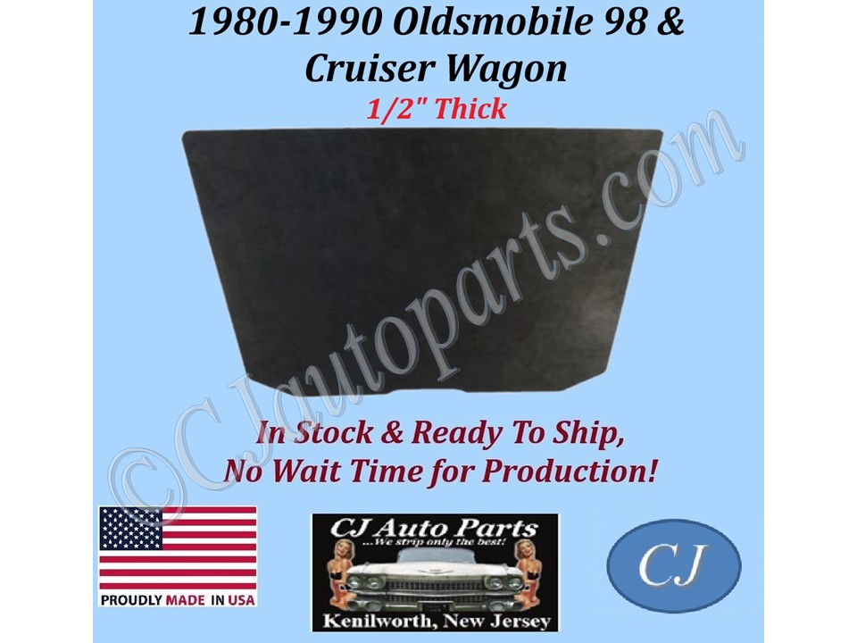 NEW REM 1980 1981 1982 1983 1984 1985 1986 1987 1988 1989 1990 OLDSMOBILE 98 & CRUISER WAGON INSULATION PAD 1/2" THICK #OLS-HIN-210 - IN STOCK